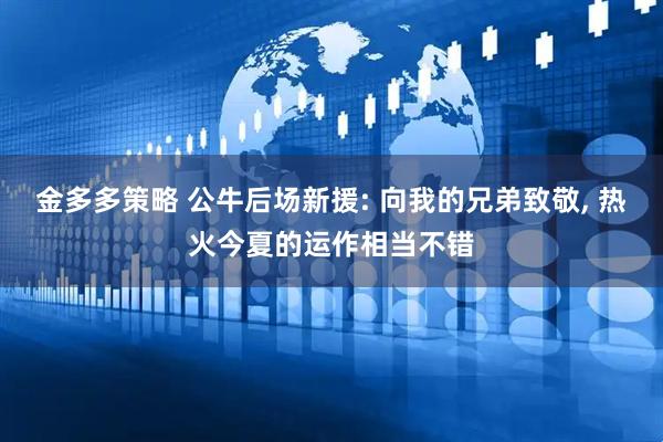 金多多策略 公牛后场新援: 向我的兄弟致敬, 热火今夏的运作相当不错