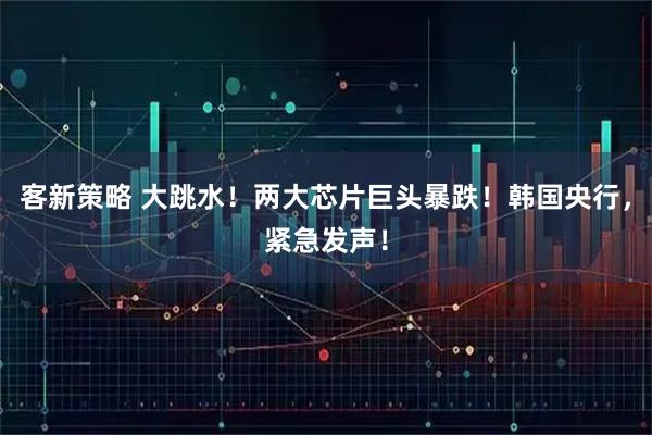 客新策略 大跳水！两大芯片巨头暴跌！韩国央行，紧急发声！